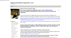 Desktop Screenshot of homeinspectorofmentor.com